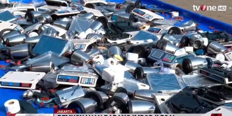 印尼严查非法进口，三次行动查获1000亿印尼盾商品